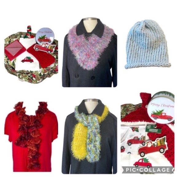 Vintage Sag Harbor Blazer Wool Blend Woven 80s Colorful Pink Orange Blue Green - Picture 14 of 16